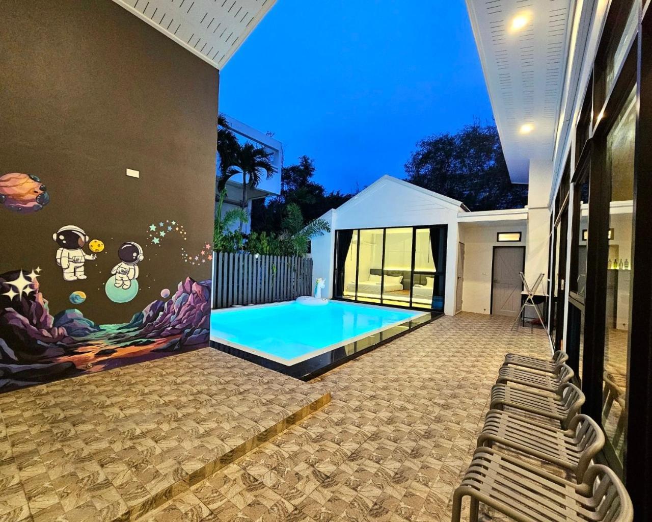 Madaguscar Private Pool Villa-Pattaya 乔木提恩海滩 外观 照片