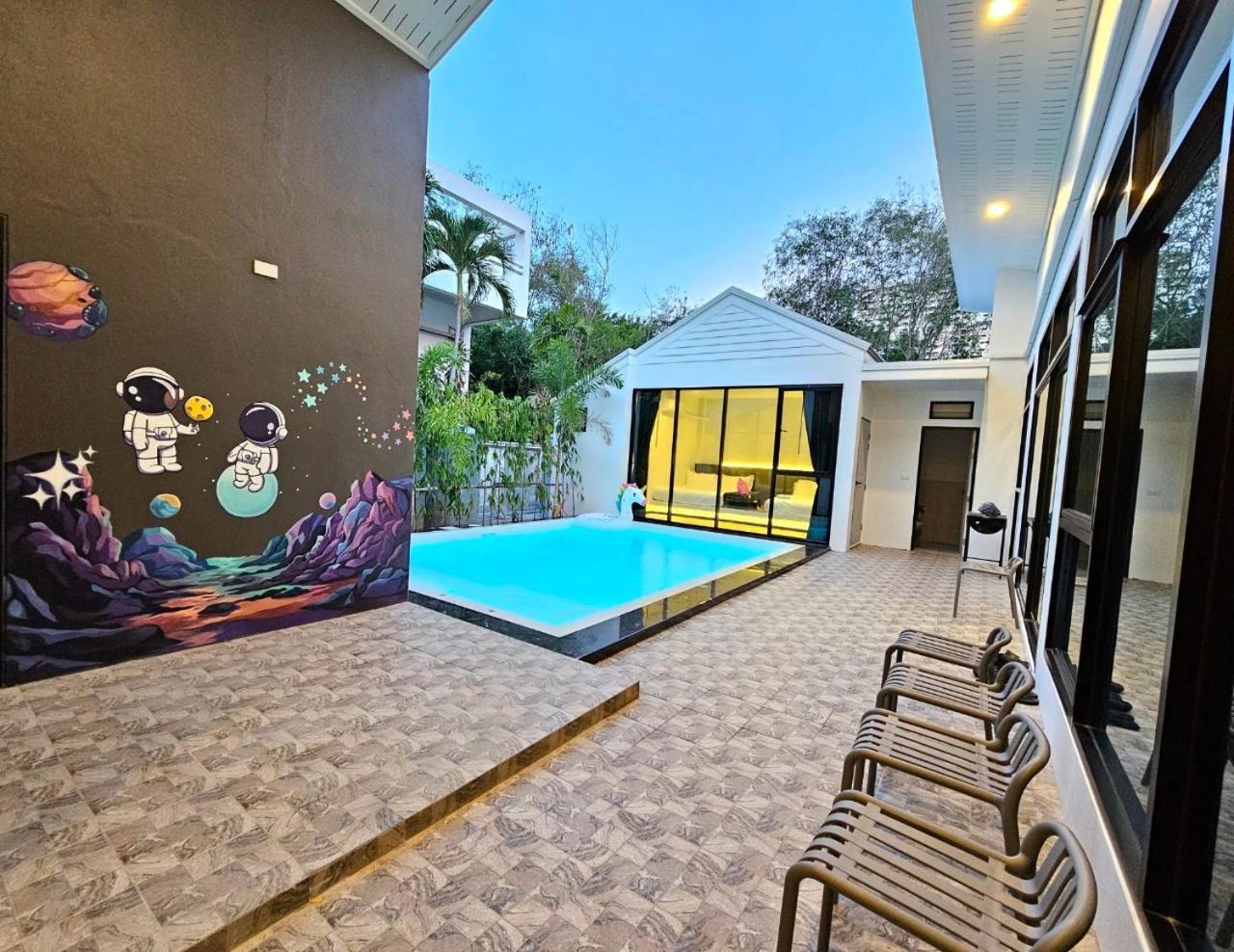 Madaguscar Private Pool Villa-Pattaya 乔木提恩海滩 外观 照片